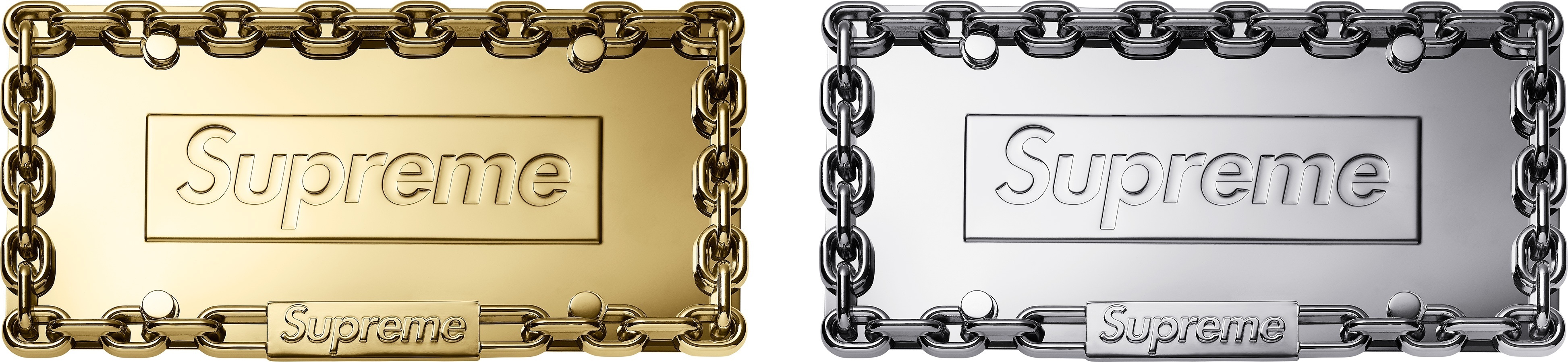 Chain License Plate Frame